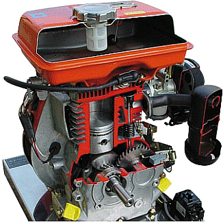 單缸柴油發(fā)動(dòng)機(jī)模